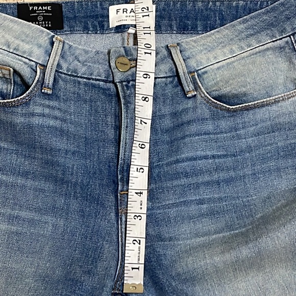 FRAME Denim “Klinefeld Exclusive” DISTRESSED Jeans 👖 Size 28 - Picture 3 of 12